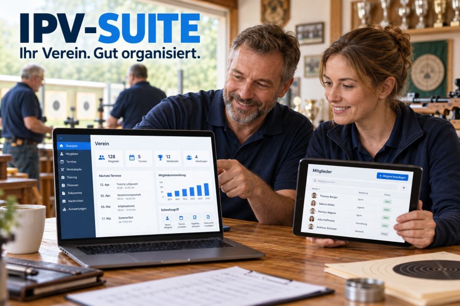 Schützenverein mit digitaler Vereinsverwaltung